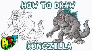 How to Draw KONGZILLA!!!