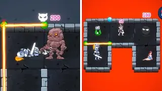 Hero Puzzle - All Levels Gameplay Android, iOS