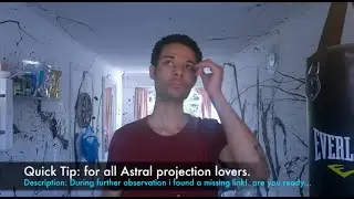 Astral projection Crash course  TIP!