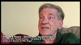 DAVID WARNER Cable Hogue story from the DVD PASSION & POETRY - THE BALLAD OF SAM PECKINPAH