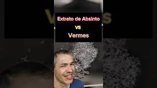 Experimento: Extrato de Absinto VS Vermes. #curiosidades #microscopio #biologia