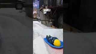 Dubai Snow Park Ride @skidubai ❄️ 🇦🇪 #shorts #youtubeshorts #skidxb #dubai