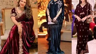 Stylish velvet dress designs ||Trending velvet dress designs 