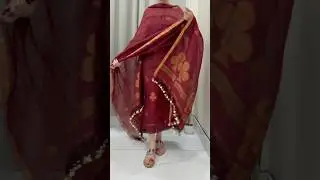 Beautiful Jamdani Suit 2 pc ❤️❤️9467311205 #jamdanisuits #kaurmotherdaughter