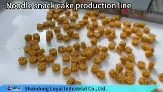 What is the  Noodle snack cake production line#instant noodles #machine #foodmachinery