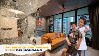 Convenient 3+1 Bedroom with SPECIAL GUEST @ The Amore D19 Punggol | Singapore Home Tour Ep. 198