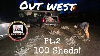 Shed Hunting 100 Sheds! PT 2 | Out West |