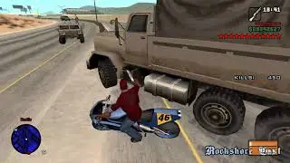 GTA San Andreas | Los Santos & Las Venturas Epic 12-Star NRG500 Rampage + Escape #2