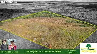 TBD Off Kingsley 2 Ln. Cornell, Mi 49818