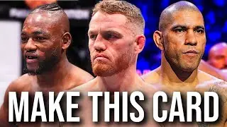 My Ideas For UFC 327 Miami (Pereira vs Gane)