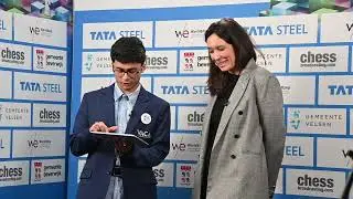 Leon Mendonca interview after defeating Fedoseev in round 11 Tata Steel 2025