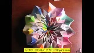 origami fireworks instructions