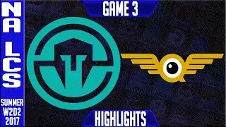 Immortals vs FlyQuest Highlights Game 3 | NA LCS Week 2 Day 2 Summer 2017 | IMT vs FLY G3