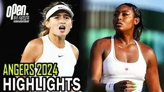 Alycia Parks vs Viktoria Jimenez Kasintseva QF Highlights | WTA Angers 2024