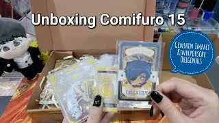 Unboxing Comifuro 15 Hauls! Ada Genshin, Kinnporsche, originals, dll!