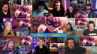 😱 My Hero Academia: Vigilantes Anime Trailer REACTION Mashup! (Epic Reactions!)