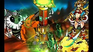 Divine Kuu vs Queen V (The Old Queen - I'll Be Bug) - The Battle Cats