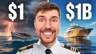 $1 vs $1,000,000,000 Yacht! 🤯 Epic Luxury vs Cheap Boat Comparison @MrBeast 