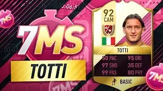 FIFA 17 LEGEND/FUTTIE TOTTI 7 MINUTE SQUADS!!!