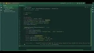 Web app rendered with Http Server in Python