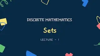 #1(Sets)Discrete Mathematics