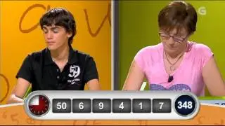 Borjamina en Cifras e Letras Programa 5