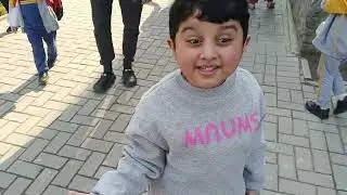 Azaan insisted papa go to the play area after home time #hometime #play #area 