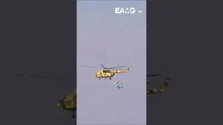 TBT: Military Helicopters Fly Over Kigali