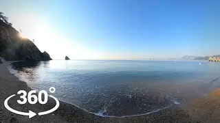 Утро на пляже - VR relax 360&deg; 5K video - Море, лето, релакс