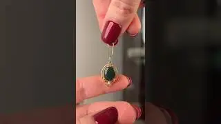 Antique Bloodstone Charm #antiquejewelry #shorts