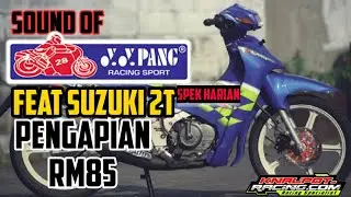 SOUND OF KNALPOT YYPANG DAN PENGAPIAN SUZUKI RM85 DI SATRIA 2T