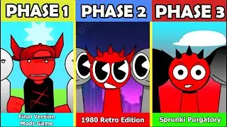 Sprunki 1980 Retro Edition, Sprunki Purgatory, Sprunked Final Version Mods Game