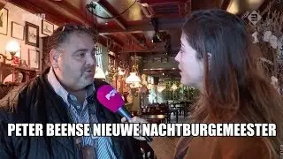 Volkszanger Peter Beense nieuwe nachtburgemeester