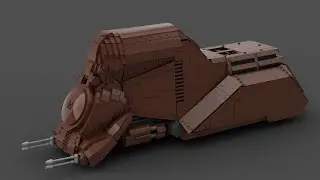 Lego Star Wars MTT Moc With Instructions! - Multi Troop Transport Moc