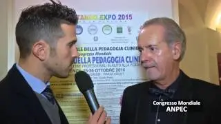 Sergio Gaiffi intervistato da Tommaso Mattei al Congresso Mondiale ANPEC &ndash;EXPO 2015