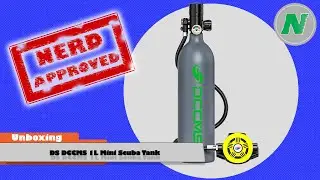 Unboxing The DS DCCMS 1L Mini Scuba Tank