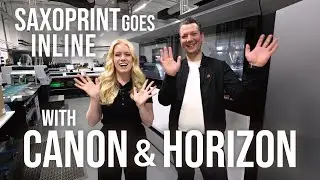 SAXOPRINT goes INLINE with Canon & Horizon