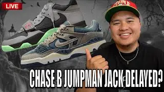 DELAYED? TRAVIS SCOTT JUMPMAN JACK X CHASE B & SNKRS LOADED!