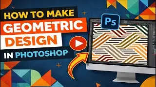 How to create geometric pattern in photoshop| Textile Designing | Photoshop Tutorial