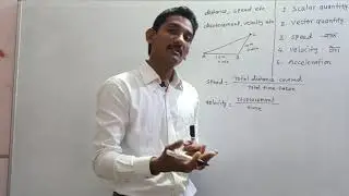Basic concepts- speed, velocity and acceleration