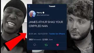 When KSI Was Called Out By James Arthur & Sidemen Responded