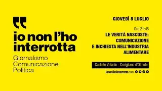 LE VERIT&Agrave; NASCOSTE: COMUNICAZIONE E INCHIESTA NELL&rsquo;INDUSTRIA ALIMENTARE