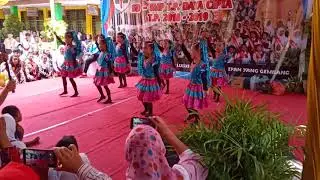Tari London Thumakda Kelas 1 SD #pensi  #juara1