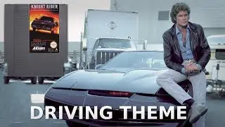 Knight Rider NES game - Driving theme - remastered remix