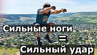 Сильные ноги = Сильный удар
