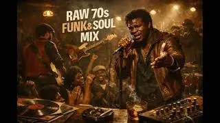 Underground 70s Funk Mix ⚡ Raw Soul, Conscious Groove | Vinyl Vibes for Bars & Cafes