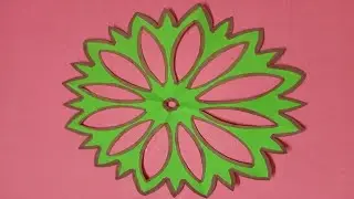 How to make very easy and beautiful papercutting..##peparcutting #paper #amritarart #viralvideo
