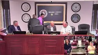 Brazos County Commissioners Court Budget Workshop - August 14, 2025 (Video 1)