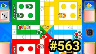 Tricks & Tips Ludo King | How to Win Ludo king 4 players gameplay|Ludo king #563 #ludoking #games 