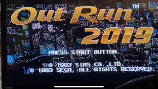 Outrun 2019 #megadrivechallenge 